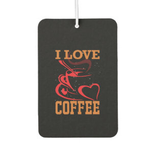 Kaffee Art I Liebe Kaffee Autolufterfrischer