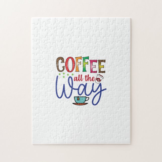 Kaffee Art Kaffee Puzzle (Vertikal)