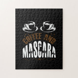 Kaffee Art Kaffee und Mascara Puzzle