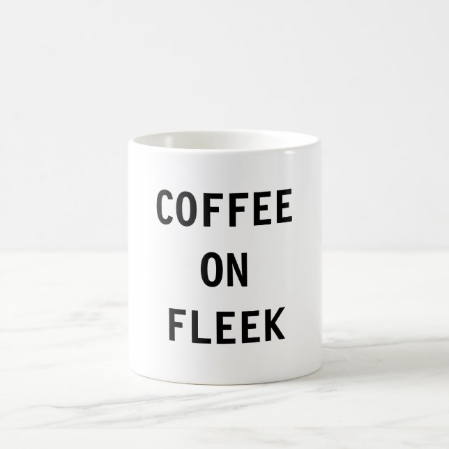 KAFFEE AUF FLEEK TASSE (Mittel)