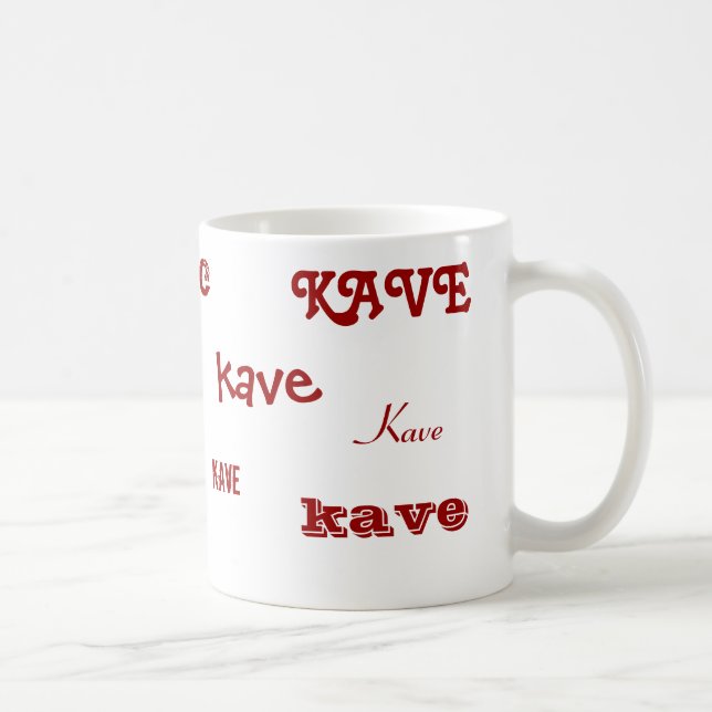 Kaffee auf Ungarn Kaffeetasse (Rechts)