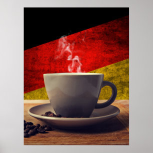 Kaffee aus Deutschland Poster