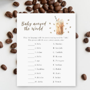 Kaffee-Babydusche - Baby auf der ganzen Welt