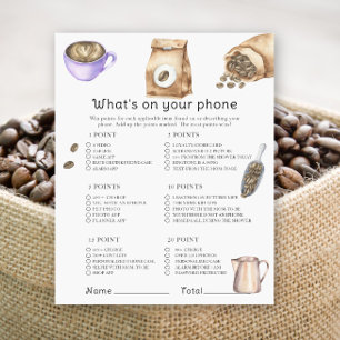 Kaffee-Babydusche - Was gibt es auf Ihrem Handy?