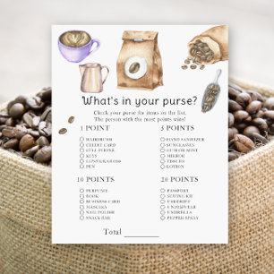 Kaffee-Babydusche - Was steckt in Ihrem Handtasche