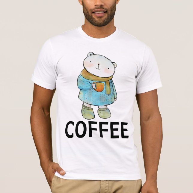 KAFFEE-BAR-T - SHIRT (Vorderseite)
