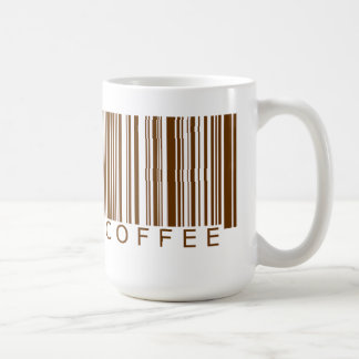 Kaffee-Barcode Kaffeetasse