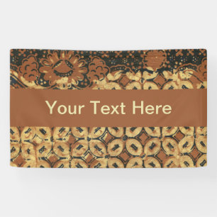 Kaffee Bean Earthy Boho Rustic Banner