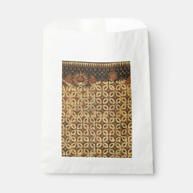 Kaffee Bean Earthy Boho Rustic Geschenktütchen (Vorderseite)