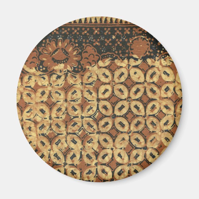 Kaffee Bean Earthy Boho Rustic Magnet (Vorne)