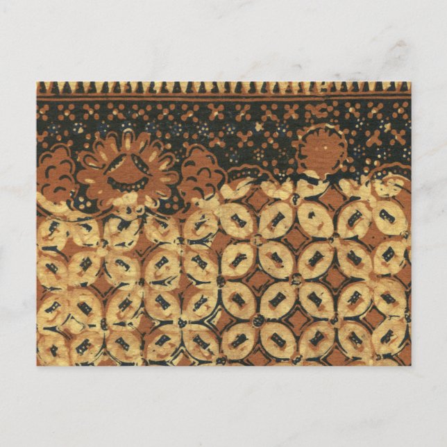 Kaffee Bean Earthy Boho Rustic Postkarte (Vorderseite)