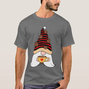 Kaffee Bean Hat Kaffee trinken Gnome T-Shirt