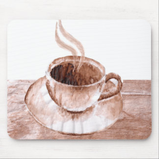 Kaffee befleckte Mausunterlage Mousepad