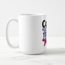 Kaffee, bis es annehmbar ist, Wein zu trinken Kaffeetasse