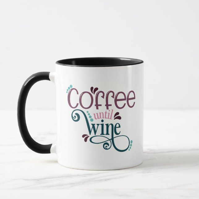 Kaffee bis Weinkaffee Tasse (Links)