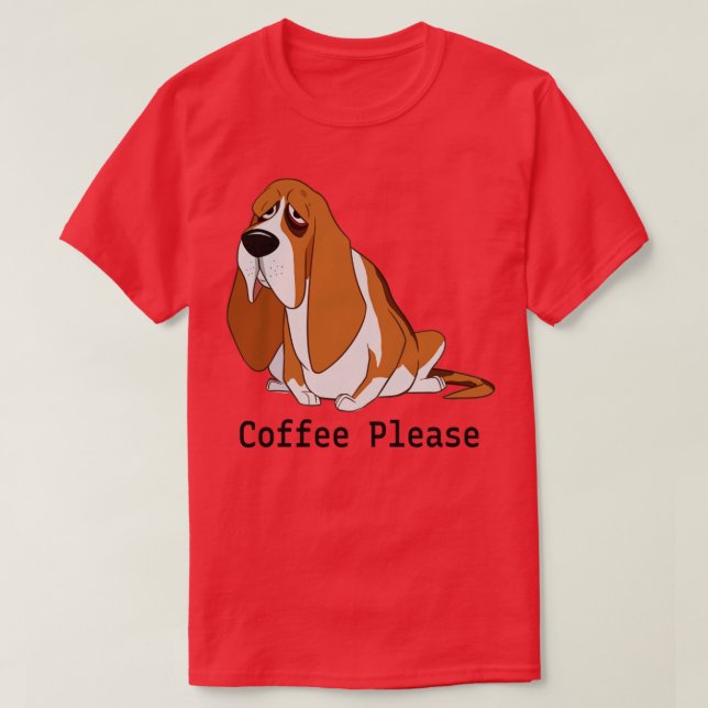 Kaffee bitte1 T-Shirt (Design vorne)