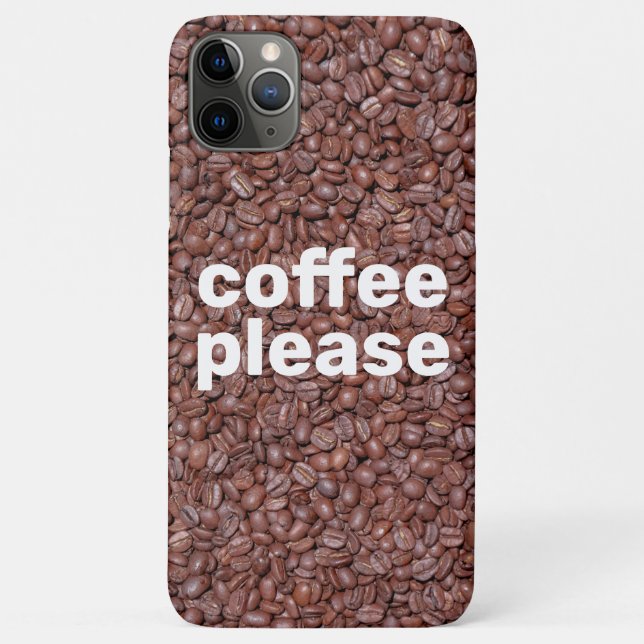 Kaffee bitte Case-Mate iPhone hülle (Rückseite)