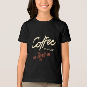 Kaffee bitte Kaffee Läden Tri-Blend Shirt