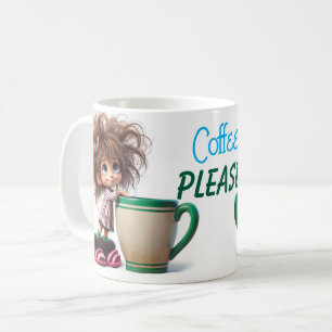 Kaffee Bitte Kaffeetasse