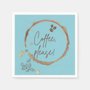 Kaffee bitte serviette