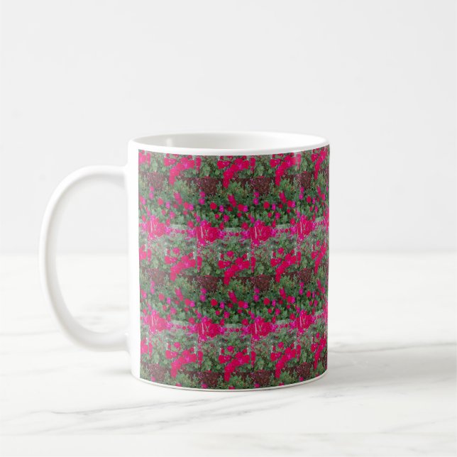 Kaffee-Blumenkost Tasse (Links)