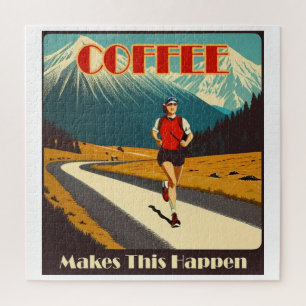 Kaffee bringt dies zum Laufen Puzzle