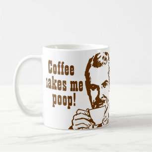 Kaffee bringt mich zum Kacken! Tasse