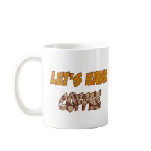 Kaffee Brown Letter Kaffee Tasse