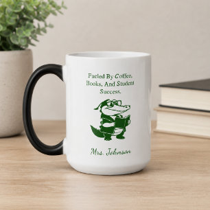 Kaffee Bücher Studentenerfolg Lehrer Lebensgestalt Verwandlungstasse