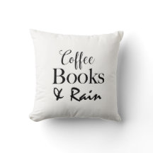Kaffee-Bücher u. Regen-Wurfs-Kissen