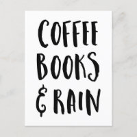 Kaffee, Bücher und Zitat