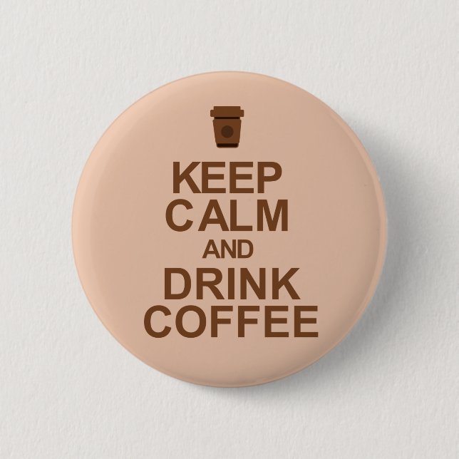 Kaffee Button (Vorderseite)