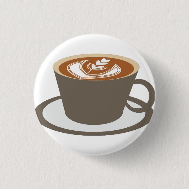 Kaffee Button (Vorderseite)