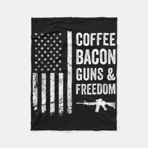 Kaffee Bycon Waffen Und Freiheit - Bbq Grill Lusti Fleecedecke