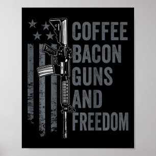 Kaffee Bycon Waffen Und Freiheit - Bbq Grill Pro G Poster