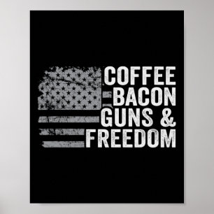 Kaffee Bycon Waffen Und Freiheit - Bbq Grill Pro G Poster