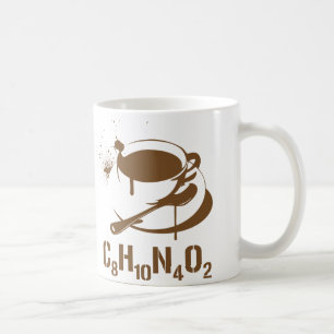 Kaffee C8H10N4O2 Kaffeetasse