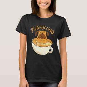 Kaffee Cappuccino Mops T-Shirt