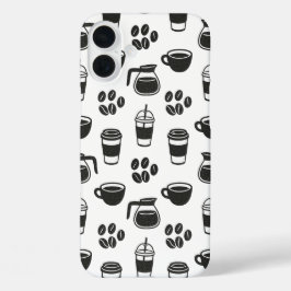 Kaffee iPhone 16 Plus Hülle