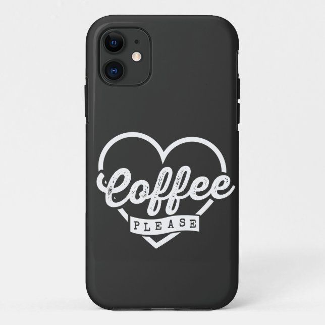 KAFFEE Case-Mate iPhone HÜLLE (Rückseite)