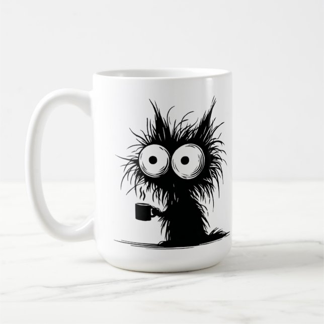 Kaffee Cat coffee Tasse 15 oz (Links)