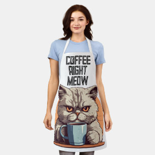 KAFFEE CAT-FUNNY KÜCHE SCHÜRZE