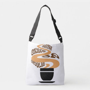 Kaffee, Chaos & Cuddles Tote Tasche Niedliche Ma