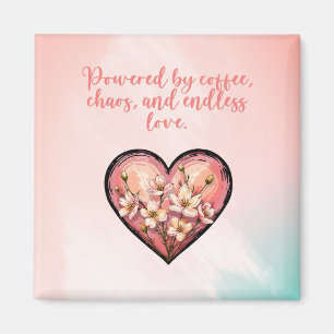 Kaffee Chaos Endlose Liebe Mutters Leben Design Magnet