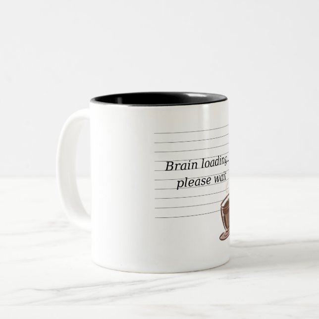 Kaffee & Chaos Tasse (Vorderseite Links)