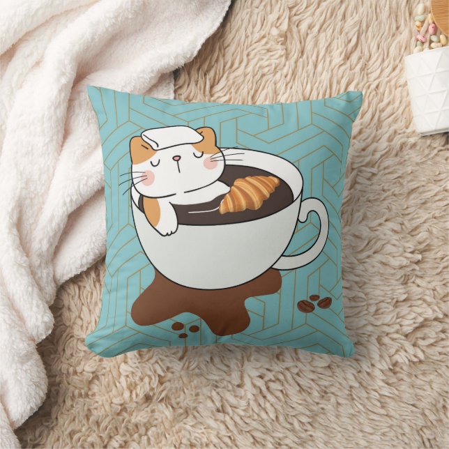 Kaffee Chat Wellness-Center Kissen (Decke)