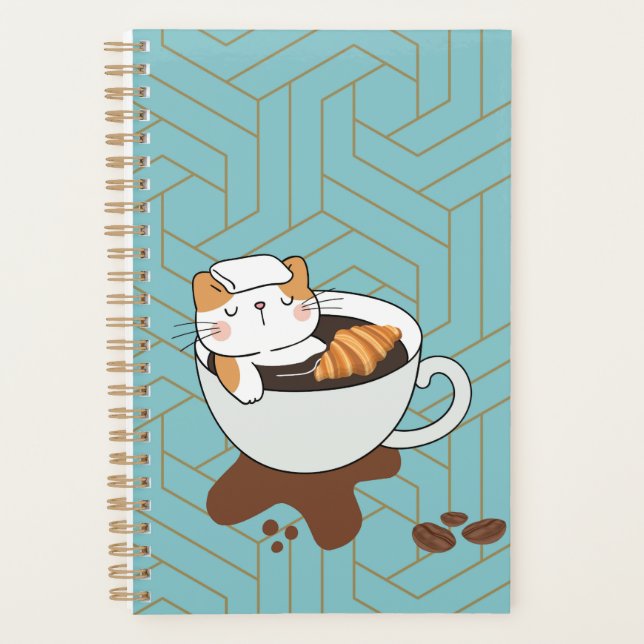 Kaffee Chat Wellness-Center Planer (Vorderseite)