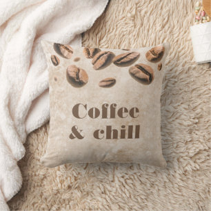 Kaffee & Chill Espresso Cappuccino Lover Funny Kissen