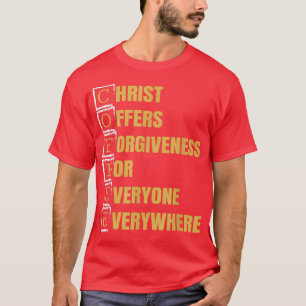 Kaffee Christliche Koffein Lover Geübte Anhänger T-Shirt