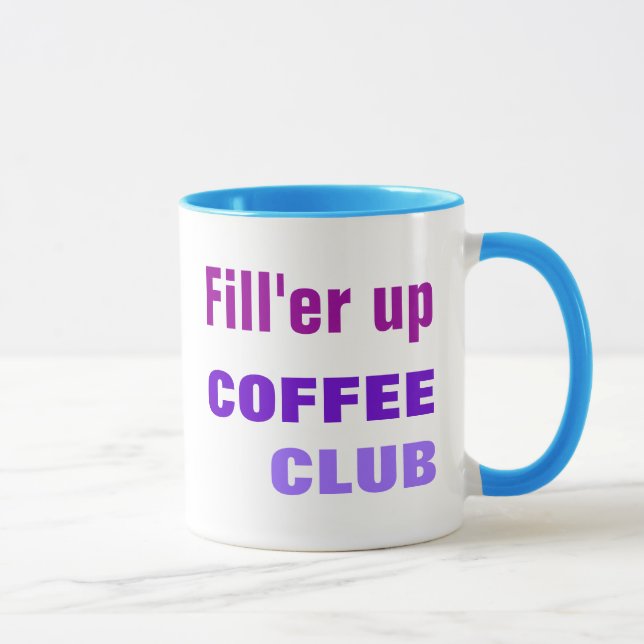 KAFFEE-CLUB-Tasse Tasse (Rechts)
